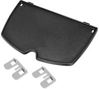 Denmay 6559 38.9 x 27.5 cm Grill Parts Cast Iron Griddle Pan Plate for Weber Q200, Q220, Q240, Q260, Q2000, Q2200, Q2400 Series Gas Grills Accessories, Plancha for bbq