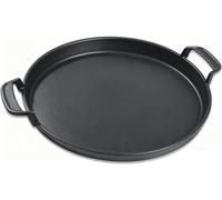 Denmay 7421 30.9cm Round cast Iron Grill Plate for Weber 57cm (22 1/2") Charcoal Grills, Gourmet BBQ System Porcelain-Enameled Cast-Iron Griddle Spare Parts for Weber One-Touch Charcoal Grill
