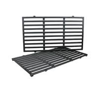 Denmay 7637 44.5 x 26cm Grill Cooking Grates for Weber Spirit E-210, E-220, S-210, S-220 (2013 and Newer), Grill Grids for Weber Spirit I &II 200 Series Gas Grills with Front Control Panels.
