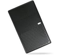 Denmay 7637 Cast Iron Grill Plate 44.4 x 26 cm for Weber Spirit I II E210 E220 S210 S220 Gas Grills (with Front Control Buttons), Grill Plate Replacement Parts for Weber Spirit I II 200, Pack of 1