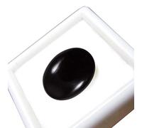 DENMOUS 10.00 Ratti 9.25 Carat Natural Black Sulemani Hakik Lab Certificate Gemstone-B0DKC3C6-DNM