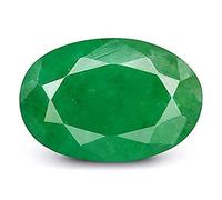 DENMOUS 10.00 Ratti Natural Original Certified Stone Emerald/Oval Shape Panna Earth Mines Gemstone-B0BC9875DNN
