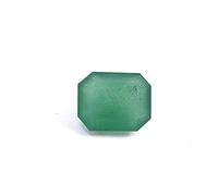 DENMOUS 10.22 Ratti / 9.20 Cts Natural Green Onyx Ring Size Emerald Cut Gemstone For Unisex-B07F14GNDNM