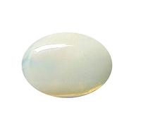 DENMOUS 10.25 Ratti Certified Natural Original White Opal (Austalian) Gemstone-B073NLYV-1