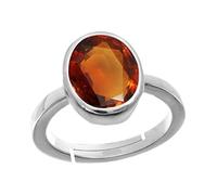 DENMOUS 11.25 Ratti 10.45 Carat Certified Unheated Untreatet A+ Quality Natural Hessonite Garnet Gomed Loose Gemstone Ring For Women'S And Men'S-B0BV277TDN