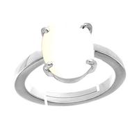 DENMOUS 11.25 Ratti 10.47 Carat A+ Quality Opal Gemstone Ring For Women'S And Men'S-B08PG1DFDNM