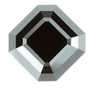 DENMOUS 12.25 Carat Squire Cut Natural Black Cubic Zirconia Gemstone Lab Certified Loose Gemstone For Man Or Women-B0C1H34Q-1