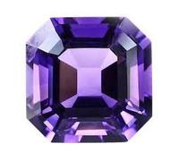 DENMOUS 12.75 Carat Squire Cut Natural Amethyst Gemstone Lab Certified Loose Gemstone Man Or Women Jewellery Making Gemstone-B0C55HP3-M1
