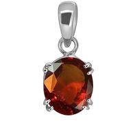 DENMOUS 14.00 Ratti / 10.42 Carat Original Certified Natural Gomed/Granet/Hessonite Stone Pendant/Locket For Women'S And Men'S-B0BXGN8RDN