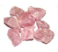 DENMOUS 1Kg Natural Rose Quartz Raw Stone Natural Rose Quartz Rough Stones Chunk Rock Gemstone For Reiki Healing Meditation Vastu Correction & Home Decoration (1 Kg)-B0B1MNK5-1