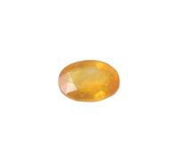 DENMOUS 3.25 Ratti 2.75 Carat Ceylon Yellow Sapphire Gemstone Certified Pukhraj Stone Unheated Untreated For Men And WomenBC21CP-DNM01