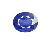 DENMOUS 3.50 Carat Neelam Stone Original Cylone Mined Certified Natural Blue Sapphire Gemstone-B0CM3Y3DM1