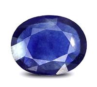 DENMOUS 3.50 Ratti Blue Sapphire (Neelam) Gemstone Stone Quality By Lab Certified-B0DHVT5H-D1