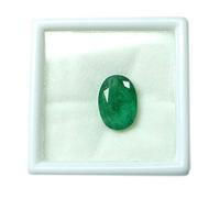 DENMOUS 3.50 Ratti Certified Natural And Nice Beryl Emerald Panna Stone.-B0BCG4K8DNM