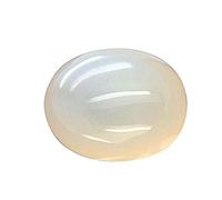 DENMOUS , 4.25 Ratti / 3.88 Ct. Lab-Certified Natural Raimbow A+ Quality Moonstone Chandramani Cabochon Cut Finishing Loose Gemstone For Men'S And Women'S-B09HJJY7DNM