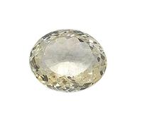 DENMOUS 4.50 Carat / 5 Ratti Natural Citrine (Sunela) Oval Cut Gemstone ~ Perfect For Ring/Locket/Bracelet Size-B0CFHNTNDN