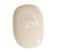 DENMOUS 5.00 Ratti Opal Stone Certified Natural Fire Aa++ Quality Oval White Astrological Australian Opal Loose Gemstone-B0BMYPNZM1