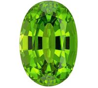 DENMOUS 7.25 Ratti 6.56 Carat Unheated Untreated Natural Oval Cut Peridot Loose Gemstone By Lab Certified Quality For Men And Women-B0BD5R8PR1