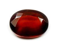 DENMOUS 8.25 Ratti / 7.58 Carat Natural Cylone Gomed Stone Certified Hessonite Garnet A1+ Quality Astrological Loose Gemstone-B09GKXDB-DNM