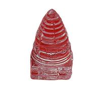 DENMOUS Agarwal Rudraksha Natural Sphatik/Crystal Shree Yantra For Pooja/Laxmi Shree Yantra / 15-20 Gram/Free 4 Mukhi Rudraksha-B0B5DBFB-DNM