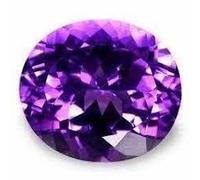 DENMOUS Amethyst Stone Original Certified 6.25 Ratti With Lab Report Certificate Natural Katela/Kathela/Jamunia Stone For Men & Women,Purple(-B0C9DVNP-00