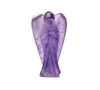 DENMOUS Angel Amethyst Size 2 Inch Natural Healing Reiki Crystal Chakra Balancing Vastu Stone-B07V73PPDN