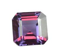 DENMOUS Attractive 7.25 Ratti Purple Colour Alexander Stone Oval Shape Alexandrite Gemstone Original Certified By Lab For Men & Women-B0BR42L5-DNM