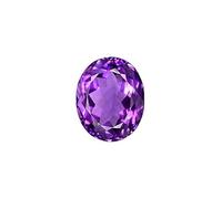 DENMOUS Bhairaw Gems Natural Amethyst Stone 5.25 Ratti 4.75 Carat Lab-Certified Natural Amethyst (Katela/Kathela) Rashi Ratna Precious Loose Gemstone-B09X6P1WDN