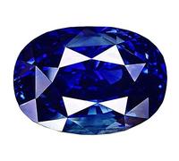 DENMOUS Blue Sapphire Stone Cultured Certified Neelam Gemstone 9.25 Ratti-B0CJ9RZQ-1D