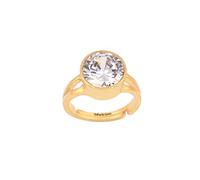 DENMOUS Certified 3.25 Ratti 2.00 Carat/Jarkan Precious Gemstone Natural Zircon Stone Rashi Ratna Ashtadhatu Adjustable Gold Ring For Astrological Purpose For Men And Women-B08QN4BF-DMS