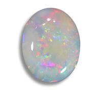 DENMOUS Certified 7.25 Ratti Australian Fire Opal Natural Shining Cabochon Shape Gemstone-B0B6RDJT1