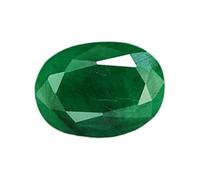 DENMOUS Certified Emerald Gemstone 6.25 Carat Quality For Astrology Benefits - Natural Panna Stone With Lab Report-B0D1PFFD-00