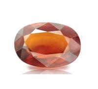 DENMOUS Certified Unheated Untreatet 3.25 Ratti 2.65 Carat A+ Quality Natural Hessonite Garnet Gomed Loose Gemstone For Women'S And Men'S-B0CDP6CC1