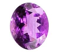 DENMOUS Certified Unheated Untreatet 6.50 Carat A+ Quality Natural Amethyst Loose Gemstone Amethyst Healing Stone For Women'S And Men'S By Lab -Certified-B0B3X9LBDNN