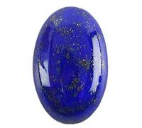 DENMOUS Certified Unheated Untreatet 7.25 Ratti 6.42 Carat A+ Quality Natural Lapis Lazuli Lajward Stone Loose Gemstone For Women'S And Men'S-B0CL2KSX-D1