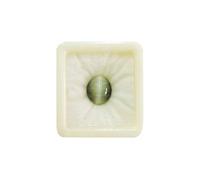 DENMOUS Certified Unheated Untreatet Aaa+ Quality Cat'S Eye Gemstone 3.47 Carat 4.25 Ratti Certified Natural Lesunia Lehsuniya Loose Gemstone-B0DJ945CDNM