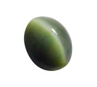 DENMOUS Certified Unheated Untreatet Aaa+ Quality Cat'S Eye Gemstone 8.47 Carat 9.25 Ratti Certified Natural Lesunia Lehsuniya Loose Gemstone-B0C19JDR-DMS