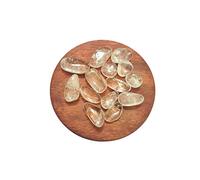 DENMOUS Citrine Tumble/Citrine Gemstone/Healing Crystal & Sacral Chakra Stone/Pocket Crystal, Polished Tumble, Pack Of 20 Gram-B09NPV7M-DNM