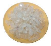DENMOUS Clear Quartz Crystal 500Gm+ Natural Small Size Rough Stone For Reiki, Healing, Aura Cleaning, Tumbling, Vastu, Meditation, Decoration, Remove Negative Energy-B08PCT2MDN
