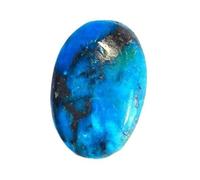 DENMOUS Copper Turquoise Firoza Gemstone Gems Jewels Astrological Gemstone For Remedial Saturn & Venus 3.8Cts-B082NJSB-01