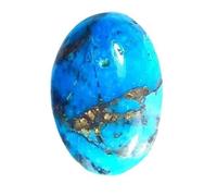 DENMOUS Copper Turquoise Firoza Gemstone Gems Jewels Astrological Gemstone For Remedial Saturn & Venus 3.9Cts-B082NQSR-01