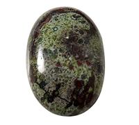 DENMOUS Dragon Blood Jasper Oval Natural Loose Gemstone Cabochon 54.55 Nh31-B08GXXK6GG