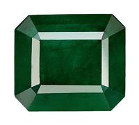 DENMOUS Emerald Stone Original 6.25 Ratti/ 5.65 Carat Natural Certified Colombian Quality Loose Precious Panna Gemstone-B0C8JR8Z1