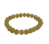 DENMOUS Everest Crystal Stone Calcite Bracelet | Natural & Certified | Astrological Gemstone|Positive Effect Chakras| Unisex Both For Men & Women-B0C8CQ9W-DNM