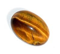 DENMOUS Gems Tiger Eye Stone 15.25 Ratti Natural Earth Mined Aa+ Quality Lab-Certified Tiger Eye/Tiger Stone/Tiger'S Eye Chitti Loose Gemstone-B0CRPFD4-D1