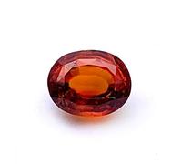 DENMOUS Gemstone Gomed Hessonite Garnet Loose Precious Certified Natural 5.3 Cts-B09B2C1L-D1