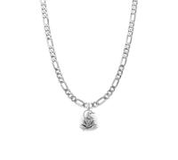 DENMOUS God Hanuman Chain & Pendant for Men & Women Pure Silver Lord bajrang bali Chain Locket-449