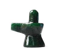 DENMOUS Healings4U Green Jade Shivling Prosperity Natural Healing Chakra Balancing Crystal Stone-B0CJ6MY5-01