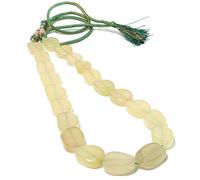 DENMOUS Kgn Gems, Beautiful Natural Yellow Quartz Gemstone Tasbih, 12Mm 33 Beads, Healing Plain Prayer Gemstone Tasbih, Faith And Love, For Women And Men-DN01B09QM92Z