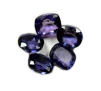DENMOUS Lab Certified Alexandrite Gemstone Total 20 To 40 Lots Carat 5 Pieces Loose Cushion Shape Ratan-B0BRWK16-D1